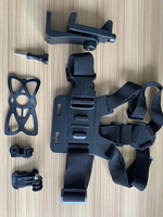 Top vente Go Pros accessoires Bundle sangle de poitrine ensembles de montage de téléphone intelligent moto extérieur POV Action Cam accessoires