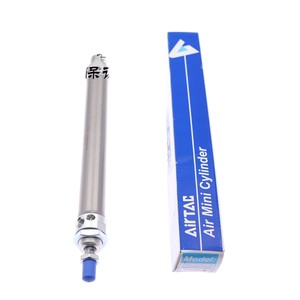 กระบอกลมขนาดเล็ก AirTAC รุ่น MAC25X160 175 180 200 225 S CA U CM สแตนเลสสตีล ปรับได้ พร้อมบัฟเฟอร์ แม่เหล็ก ไดอะแฟรมแบบขวา - Product Image 2