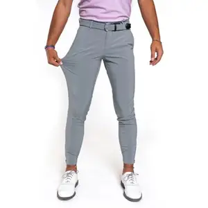 Erkek pantolon pantolon Slim Fit erkek Casual Jogger yeni moda gerilmiş Golf pantolon erkekler için