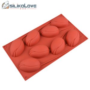 MUYULINS Outil à gâteau de qualité alimentaire, facile à démouler, le plus vendu, moule à pâtisserie exquis en forme de rose à 8 cavités, moule à bonbons - Product Image 3