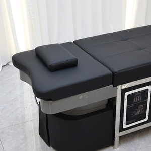 เตียงสระผมสปาญี่ปุ่นสำหรับร้านเสริมสวยหรูหรา ขายส่งจากโรงงาน อุปกรณ์ร้านเสริมสวย เตียงนวดสปาผม - Product Image 4