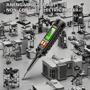 एनंग vd807 पोर्टेबल स्मार्ट इलेक्ट्रिक पेन टेस्टर स्लॉटेड इंडक्शन ncv सेंसर ac 12-300v गैर-संपर्क तार डिटेक्टर एब्स सामग्री - Product Image 2