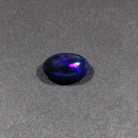 Cabochon ovale en opale noire naturelle de haute qualité 15X10MM 4.50Cts 1 pièce pierre précieuse pour la fabrication de bijoux au prix de gros