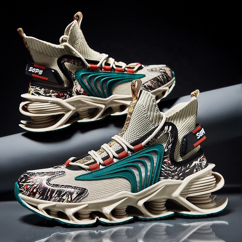 Scarpe Da Ginnastica Da Uomo, Casual, Da Corsa, Con Lacci, Per Sport E Attività All'aperto, Scarpe Da Corsa Da Uomo, Bianco, 39 2/3 EU - Foto 4