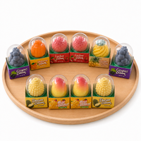 Vente en gros de glaces 3D aux fruits, formes variées mangue, raisin, orange, mangue, pêche, pomme, citron – Fournisseur