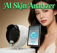 Analyseur de peau 3D AI, imagerie multispectrale, machine d'analyse de la peau pour les rides, les pores, la pigmentation, scanner de peau professionnel