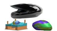 Moule d'injection plastique multi-cavités à canal froid pour casque de sécurité incassable et durable au design exceptionnel, surface polie