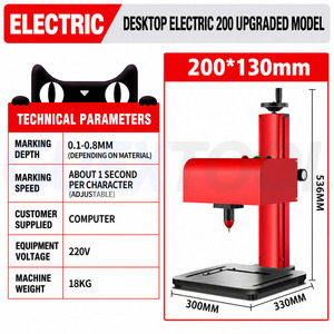 Máquina de Grabado Neumática de Escritorio para Metal, Equipo de Tallado, Máquina de Marcado de Logotipos y Placas de Identificación para Códigos VIN de Chasis de Automóviles - Product Image 4