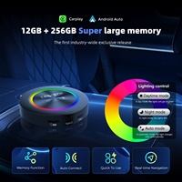 Boîtier AI 2026 12+256 Go Qualcomm 6350 Android 15 Carplay YouTube Netflix Vidéo Adaptateur sans fil Carplay Android Auto Boîtier Android AI
