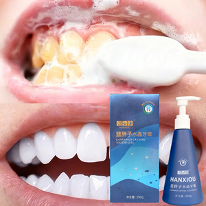Fabricant de <span class=keywords><strong>dentifrice</strong></span> en gros, étiquette privée personnalisée, fluorure naturel, blanchiment des dents, 290g, <span class=keywords><strong>pour</strong></span> une haleine fraîche, élimination du <span class=keywords><strong>tartre</strong></span> - Product Image 1