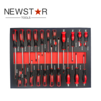 Chariot à outils professionnel en acier à grande capacité avec 12 tiroirs, serrure à clé, 359 outils à main, OEM/OBM, directement de l'usine