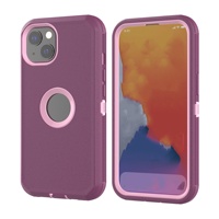 Coque de téléphone portable PC Laudtec avec logo personnalisé pour iPhone 16 15 Pro Max antichoc avec protecteur d'écran Design de luxe pour iPhone 13