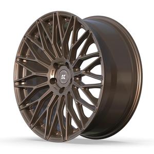 Nouvelles jantes en alliage de bronze de 25 mm et 20 pouces, 5x112 5x114.3, pour voitures particulières, design forgé, maille concave, pièces de rechange - Product Image 4