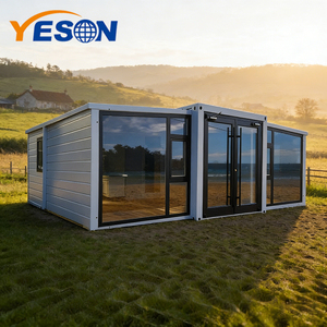 Module de luxe hivernalisé pliable 20 pieds, maison conteneur préfabriquée 40 pieds avec cuisine, extensible, isolée, pour <span class=keywords><strong>appartement</strong></span> avec chambre - Product Image 3