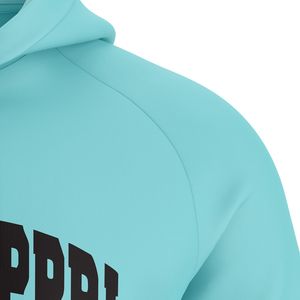 เสื้อมีฮู้ดแบบซิปสำหรับผู้ชายผ้าฟลีซผ้าฝ้ายเปล่าพิมพ์ลายได้เต็มใบหน้าสำหรับฤดูใบไม้ผลิ - Product Image 4