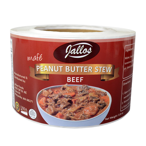 Tùy chỉnh Glossy Vinyl dính nhãn tạo ra của riêng bạn sản phẩm thực phẩm sticker với cán cuộn bao bì nhãn - Product Image 3