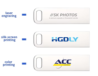 Clé USB promotionnelle KDATA en métal, USB 3.0 128 Mo 256 Mo 2 Go 4 Go 8 Go, Clé USB 2.0 32 Go 64 Go, Clé USB Flash Drive
