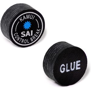 หัวคิวบิลเลียด Kamui Sai Control Break สีดำ ทำจากหนังหมูญี่ปุ่นผสมเรซิ่น ทนทาน 1 ชิ้น - Product Image 3