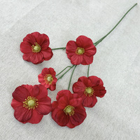 Buket Bunga Sutra Pansy Daisy Buatan Tangan Realistis untuk Pernikahan Wisuda Hari Valentine-Dekorasi Rumah Ramah Lingkungan
