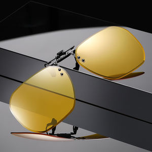 Di alta qualità degli uomini donne giorno e notte guida occhiali da sole Clip su occhiali da sole polarizzati occhiali da sole miopia - Product Image 3