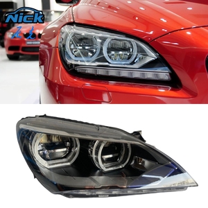 Faros Delanteros <span class=keywords><strong>LED</strong></span> para BMW Serie 6 F06 2010-2014 BMW F12 F13 640i 650i M6, Faros Originales Full <span class=keywords><strong>LED</strong></span> con Luces de Circulación Diurna <span class=keywords><strong>LED</strong></span> - Product Image 1