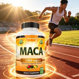 Suplemento de Raíz de Maca Gelatinizada de Marca Privada OEM, Alta Absorción, Apoyo para la Energía y el Equilibrio Hormonal - Product Image 1