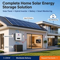 Batería de Iones de Litio LiFePO4 de Ciclo Profundo 48V 51.2V 100Ah 200Ah 314Ah 10kW 30kW para Almacenamiento de Energía Doméstica, Cajas y Soportes Prismáticos