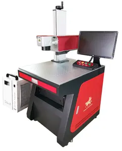 Goede Kwaliteit Draagbare Type 20W 30W 50W Fibre Laser Markering Machine