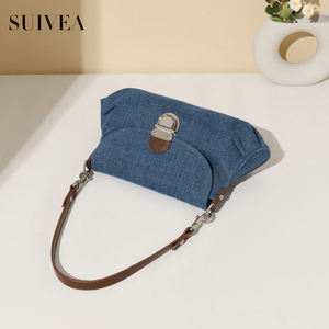 Vente en gros de nouvelle mode de sac pour femmes rétro Street Trend unique épaule sac à bandoulière Clash couleur sous les bras sac de messager sac de cow-boy - Product Image 4