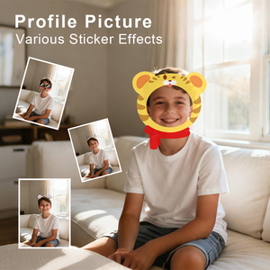 <span class=keywords><strong>Appareil</strong></span> <span class=keywords><strong>photo</strong></span> numérique pour enfants Capteur CMOS 13MP Full HD 4 "Écran 32GB Enregistreur vidéo extensible avec batterie 1700mAh Cadeau pour les 3-12 ans - Product Image 5