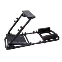 Support de volant de course JBR1012K, simulateur de jeu de voiture à pièces avec volant en métal, levier de vitesses