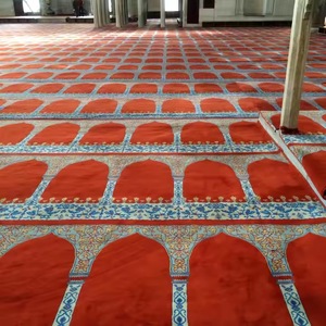 Tapis de prière de mosquée de haute qualité en gros avec tapis de prière bon marché - Product Image 1