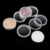 Capsules pour pièces de monnaie rondes en argent et en cuivre de 1 once, conteneur pour pièces commémoratives, boîte rigide transparente pour pièces de collection