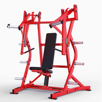 Xinrui Machine de musculation professionnelle Iso-latérale à charge par plaques pour développements pectoraux