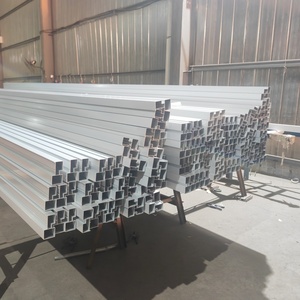 Profilé de fenêtre en aluminium extrudé personnalisé de haute qualité, section en aluminium pour la décoration de bâtiments - Product Image 3