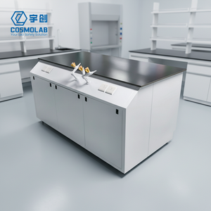 Meubles <span class=keywords><strong>de</strong></span> <span class=keywords><strong>laboratoire</strong></span> commerciaux COSMOLab certifiés CE pour techniciens en chimie des hôpitaux, écoles et laboratoires, instrument <span class=keywords><strong>de</strong></span> <span class=keywords><strong>laboratoire</strong></span> en acier à fixation au sol - Product Image 2