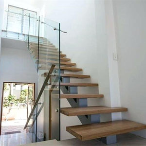 DAIYA — escalier moderne droit, avec escalier en bois et faisceau simple - Product Image 4