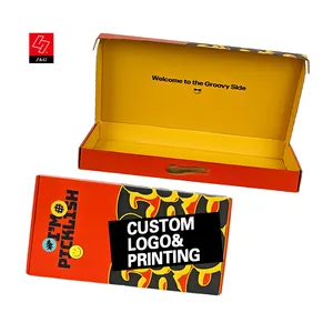Produttore design personalizzato biancheria intima da uomo abbigliamento sportivo corrugato mailer scatola stampa abbigliamento regalo scatole di imballaggio