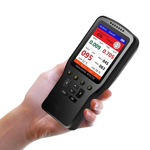 Contatore di particelle portatile <span class=keywords><strong>Monitor</strong></span> di qualità dell'aria rilevatore PM2.5 sensore Laser e sensore elettrochimico schermo LCD ad alta definizione - Product Image 3