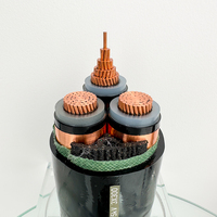 Aislamiento XLPE retardante de inflamación Cinta de acero blindada PVC cubierta exterior Voltaje medio 1,8/3KV cable de alimentación de alambre de cobre usado