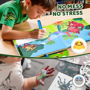 Joycat 绘画玩具热销水彩画书魔法涂色绘画套装幼儿用水彩画书 - Product Image 3