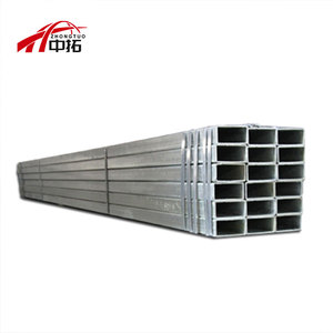 Q195/Q235/q345q355astm A36 50x50 ống thép trọng lượng SHS RHS 40x80 gi hình chữ nhật vuông rỗng phần mạ kẽm Ống Vuông - Product Image 1