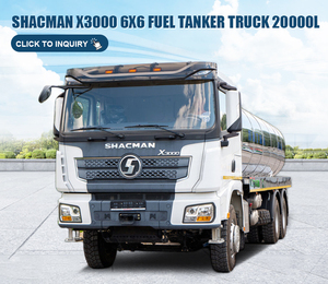 Nouveau Camion-citerne à carburant mobile Shacman 6X4 Diesel en alliage d'aluminium 31-40T 20000 Litres à vendre - Product Image 3