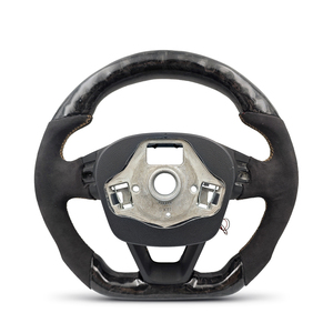Volante Personalizado de Alcántara y Fibra de Carbono Forjada para Seat Leon <span class=keywords><strong>Cupra</strong></span> MK3 Facelift 2019- - Product Image 2
