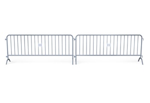 Barrière extérieure de contrôle de foule de concert de barrière de <span class=keywords><strong>barre</strong></span> <span class=keywords><strong>en</strong></span> acier durable - Product Image 3