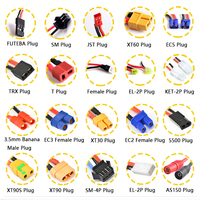 Fiche banane XT30 XT60 XT90 avec fil pour connecteur de modèle d'avion Interface de charge de groupe d'alimentation de batterie au Lithium