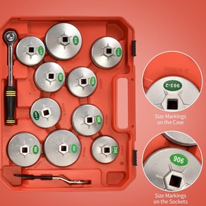 Ensemble d'outils pour véhicule de 23 pièces en gros Clé à bouchon de <span class=keywords><strong>filtre</strong></span> à <span class=keywords><strong>huile</strong></span> pour vidange d'<span class=keywords><strong>huile</strong></span> moteur - Product Image 4