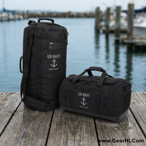 Ruggedized Heavy Duty 1000D Cordura Nylon Duffel <b>Bag</b> for Shipboard Deployment Maritime Deck & <b>Cargo</b> Transport - Product Image 3