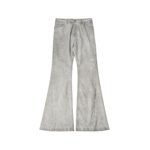 Jeans <span class=keywords><strong>Bootcut</strong></span> Slim Fit pour Homme SENSE, Vintage, <span class=keywords><strong>Gris</strong></span> Délavé, Fait Main, Effet Vieilli - Product Image 3