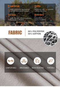 보안 및 작업 및 전쟁 게임 의류 카키 위장 도매 유니폼 - Product Image 2